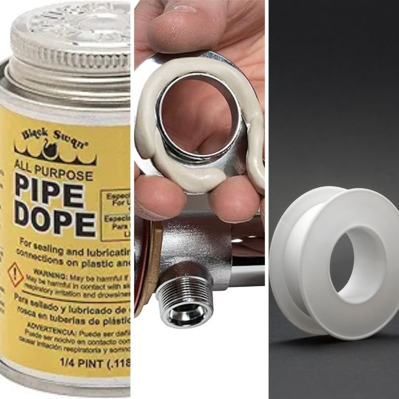 Pipe Dope, Plumber’s Putty, or Teflon Tape: Choosing the Right Sealant